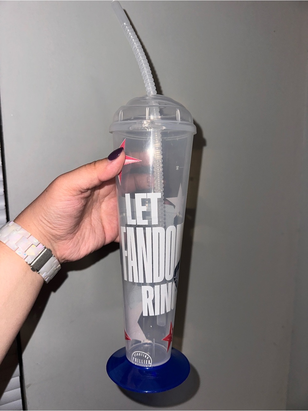 Philadelphia Phillies Cup with Straw